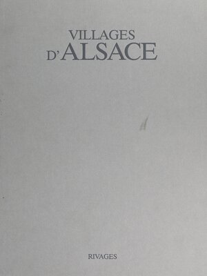 cover image of Villages d'Alsace